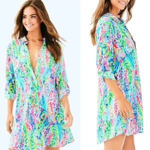 Lilly Pulitzer women’s natalie catch the wave tunic